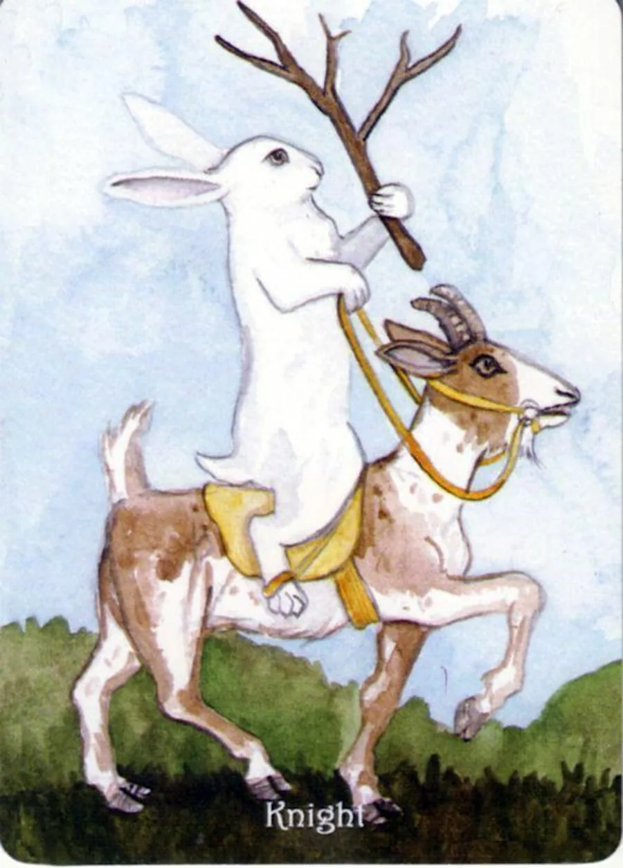 - Card from The Rabbit Tarot Deck card from the The Rabbit Tarot deck