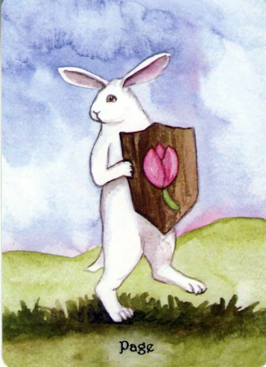 - Card from The Rabbit Tarot Deck card from the The Rabbit Tarot deck