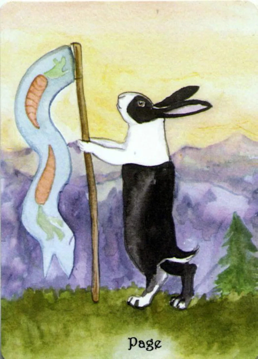 - Card from The Rabbit Tarot Deck card from the The Rabbit Tarot deck