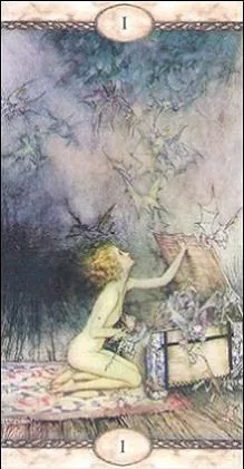 Rackham Tarot Review 6 The Magician card from Rackham Tarot