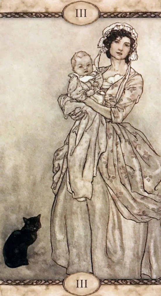 Rackham Tarot Review 2 The Empress card from Rackham Tarot