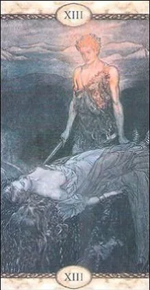 Rackham Tarot Review 8 Death card from Rackham Tarot