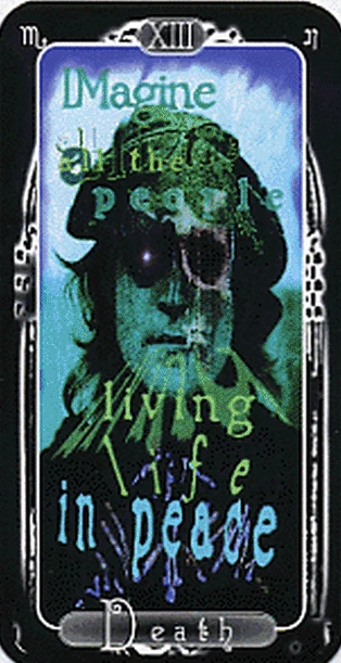 Rock & Roll Tarot Review (All 78 Rock & Roll Tarot Cards REVEALED!) 82 Death - Rock & Roll Tarot - Chris Paradis