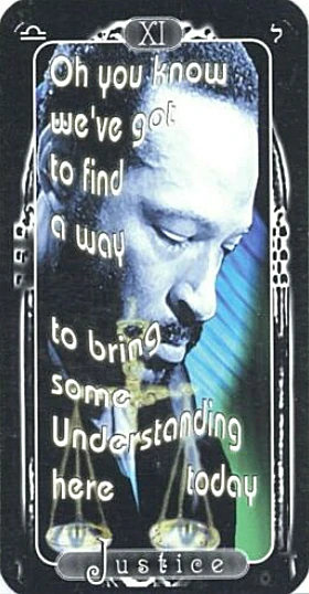 Justice - Rock & Roll Tarot - Chris Paradis