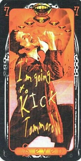 Seven of Voice - Rock & Roll Tarot - Chris Paradis