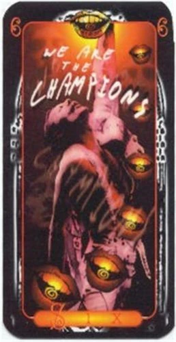 Six of Voice - Rock & Roll Tarot - Chris Paradis