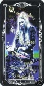 Rock & Roll Tarot Review (All 78 Rock & Roll Tarot Cards REVEALED!) 84 Star - Rock & Roll Tarot - Chris Paradis