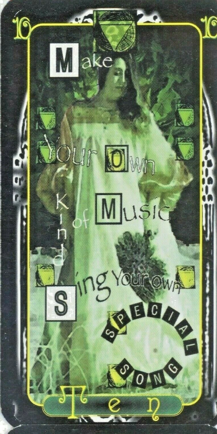 Ten of Albums - Rock & Roll Tarot - Chris Paradis