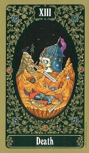 Russian Tarot Of St Petersburg Review 11 Death from the Russian Tarot of St. Petersburg