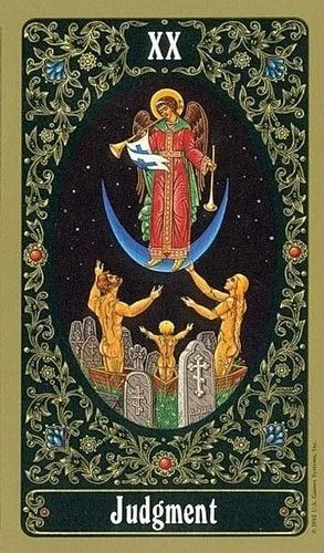 Russian Tarot Of St Petersburg Review 15 Judgement from the Russian Tarot of St. Petersburg