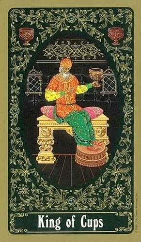 Russian Tarot Of St Petersburg Review 9 King of Cups from the Russian Tarot of St. Petersburg