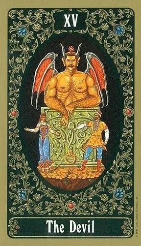 Russian Tarot Of St Petersburg Review 10 The Devil from the Russian Tarot of St. Petersburg