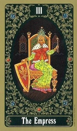 The Empress - Russian Tarot of St. Petersburg - Tarot Deck by Yury Shakov