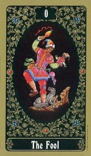Russian Tarot Of St Petersburg Review 16 The Fool from the Russian Tarot of St. Petersburg