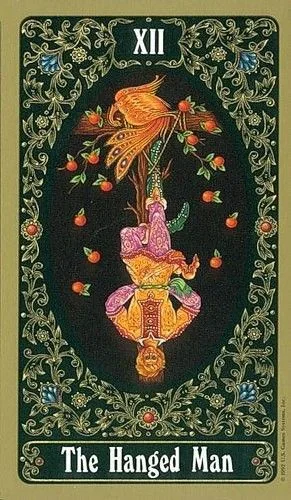 The Hanged Man - Russian Tarot of St. Petersburg - Tarot Deck by Yury Shakov