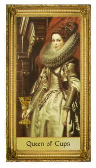 Queen of Cups card from the Sacred Art Tarot deck by André St. Dryden