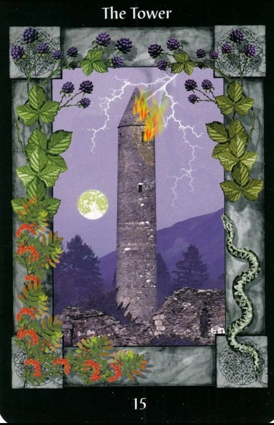The Tower - Sacred Circle Tarot - Paul Mason