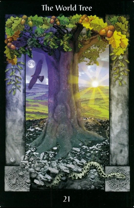 The World Tree - Sacred Circle Tarot - Paul Mason
