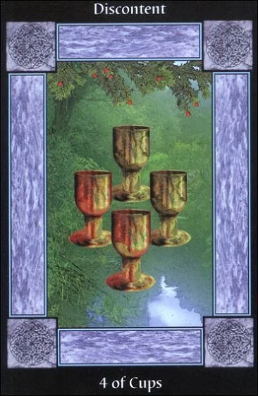 4 of Cups - Sacred Circle Tarot - Paul Mason