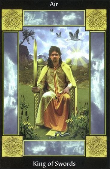King of Swords - Sacred Circle Tarot - Paul Mason