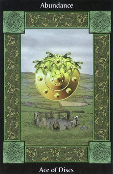 Ace of Discs - Sacred Circle Tarot - Paul Mason