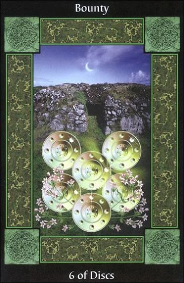 6 of Discs - Sacred Circle Tarot - Paul Mason