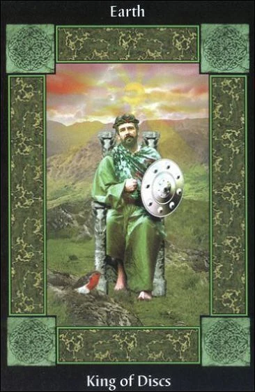 King of Discs - Sacred Circle Tarot - Paul Mason