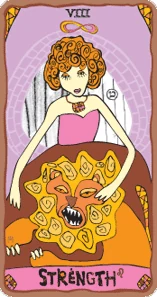 Strength - Sakki-Sakki Tarot - Monicka Clio Sakki