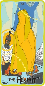 The Hermit - Sakki-Sakki Tarot - Monicka Clio Sakki