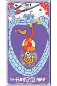 The Hanged Man - Sakki-Sakki Tarot - Monicka Clio Sakki