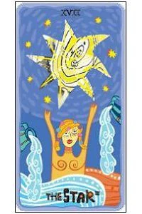 The Star - Sakki-Sakki Tarot - Monicka Clio Sakki