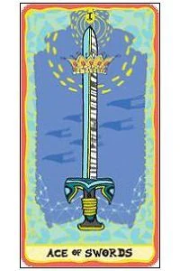 Ace of Swords - Sakki-Sakki Tarot - Monicka Clio Sakki