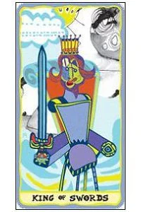 King of Swords - Sakki-Sakki Tarot - Monicka Clio Sakki