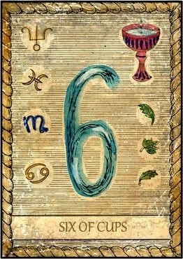 6 of Cups - Samiramay Tarot - Vera Petruk