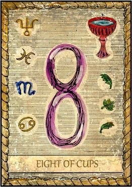 8 of Cups - Samiramay Tarot - Vera Petruk