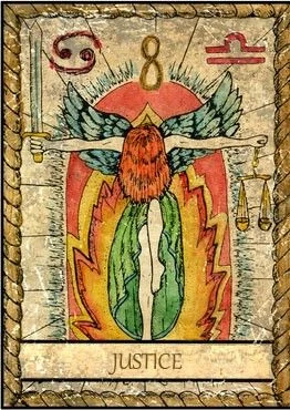 Justice - Samiramay Tarot - Vera Petruk
