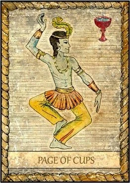Page of Cups - Samiramay Tarot - Vera Petruk