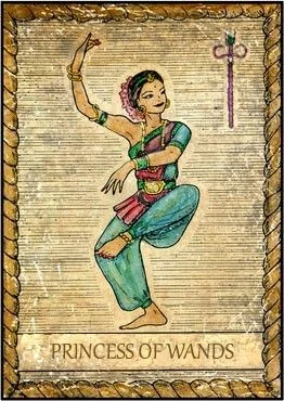 Princess of Wands - Samiramay Tarot - Vera Petruk