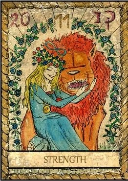 Strength - Samiramay Tarot - Vera Petruk