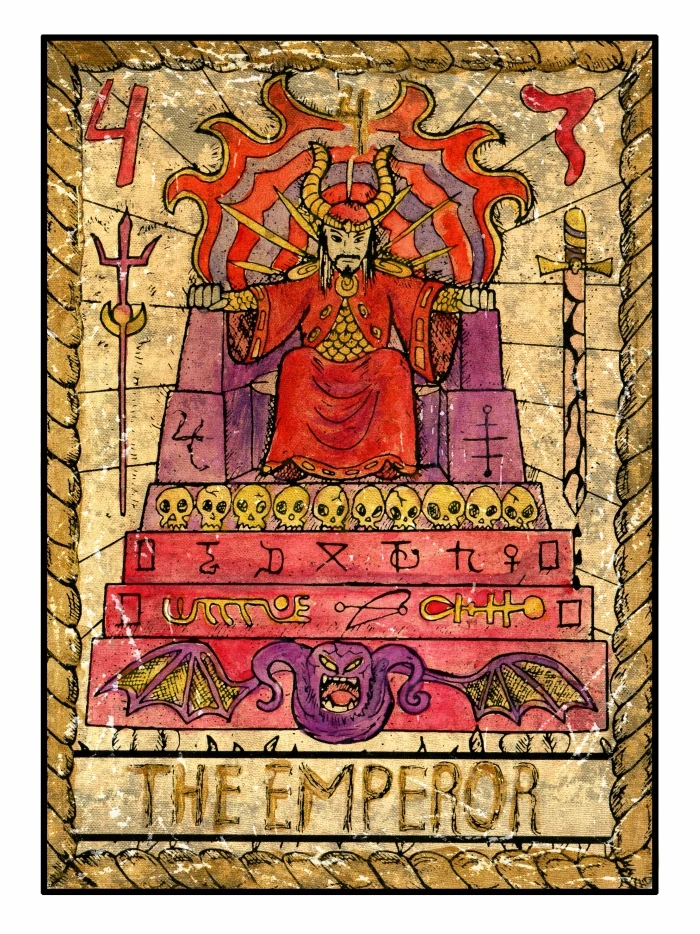 The Emperor - Samiramay Tarot - Vera Petruk