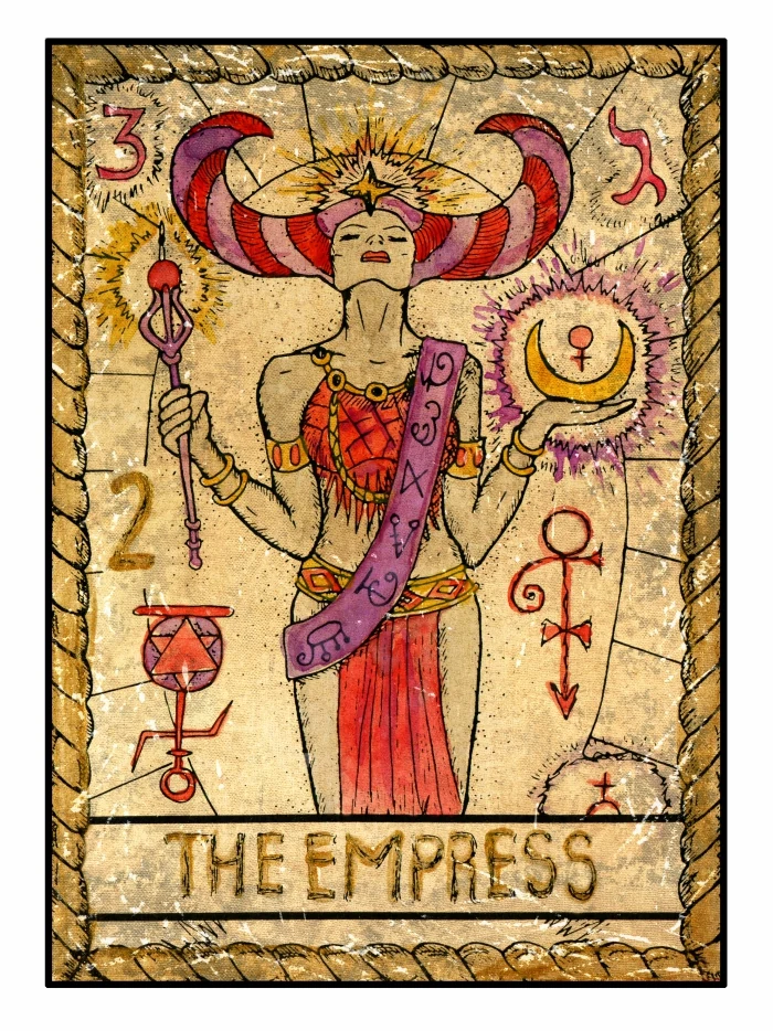 The Empress - Samiramay Tarot - Vera Petruk