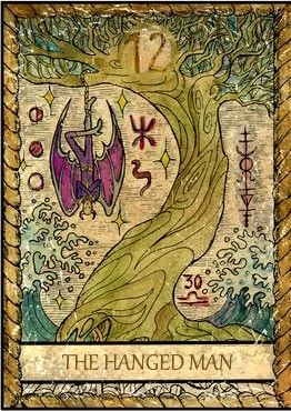 The Hanged Man - Samiramay Tarot - Vera Petruk