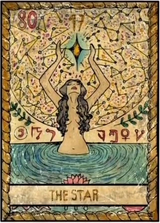 The Star card from the Samiramay Tarot deck
