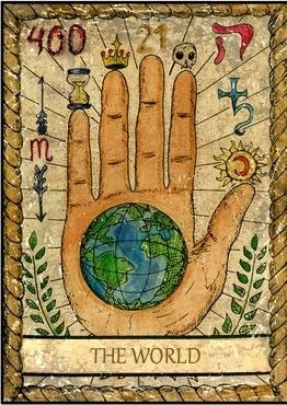 The World - Samiramay Tarot - Vera Petruk