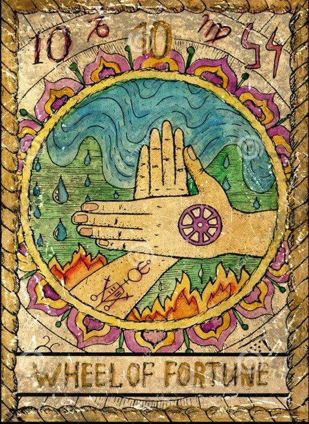 Wheel of Fortune - Samiramay Tarot - Vera Petruk