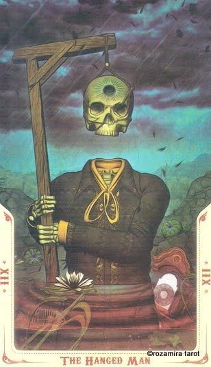 The Hanged Man - Santa Muerte Tarot - Tarot Deck by Fabio Listrani