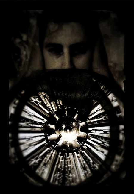 Wheel of Fortune card from the Savage Tarot deck by MichelleX