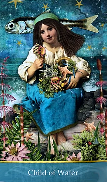 Child of Water - Second Nature Tarot - Jae Larson