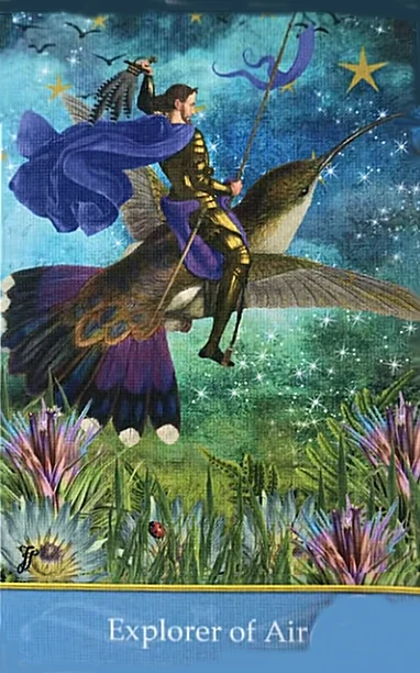 Explorer of Air - Second Nature Tarot - Jae Larson