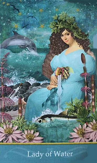 Lady of Water - Second Nature Tarot - Jae Larson